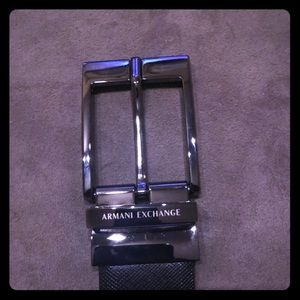 Armani exchange mens belt
